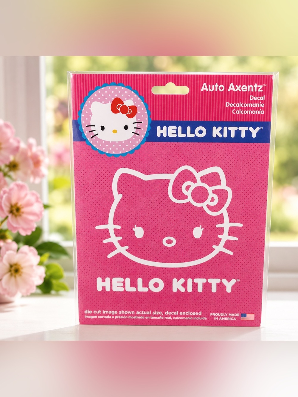 Hello Kitty Pink and White‎ Window Decal Sticker